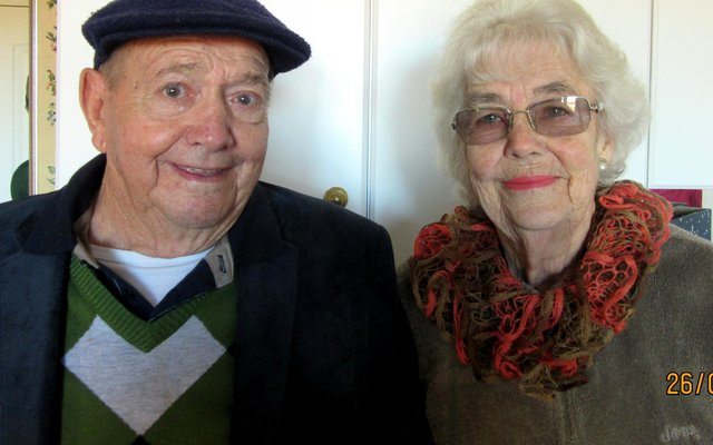 Steeds â€˜n gelukkige egpaar, SP en Frieda van Blerk, met â€˜n huwelikslewe van 60 jaar agter die rug 